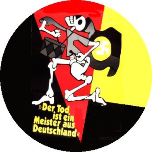 Der Tod ist ein Meister aus Deutschland Anstecker mit Sicherheitsnadel Ø 25mm