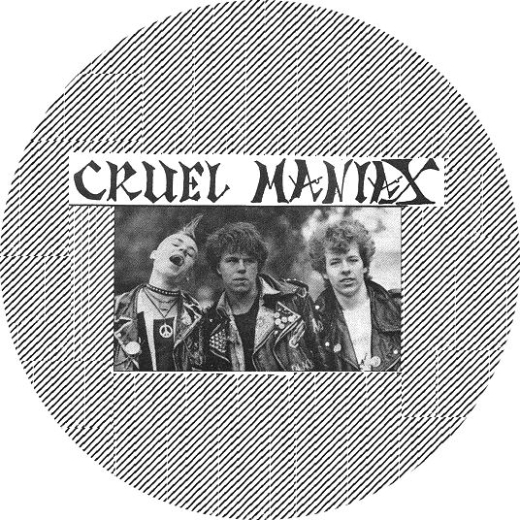 Cruel Maniax Motiv 1 Anstecker mit Sicherheitsnadel Ø 25 mm