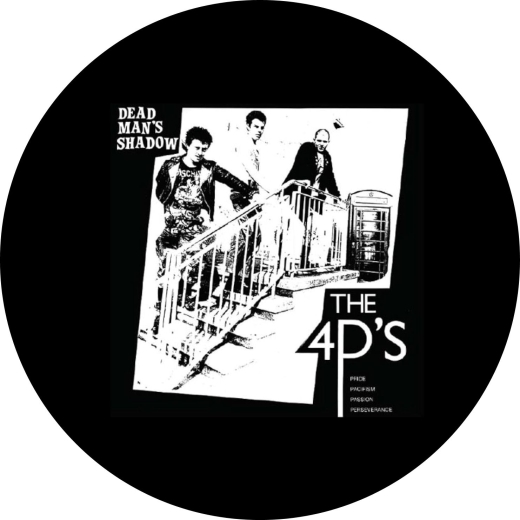 Dead Man´s Shadow Motiv 1 Anstecker mit Sicherheitsnadel Ø 25 mm