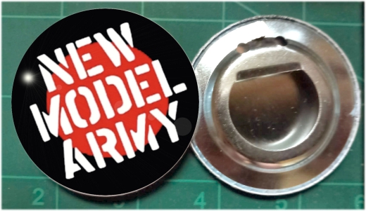 New Model Army Motiv 05 Flaschenöffner Bottle Opener Ø 55 mm
