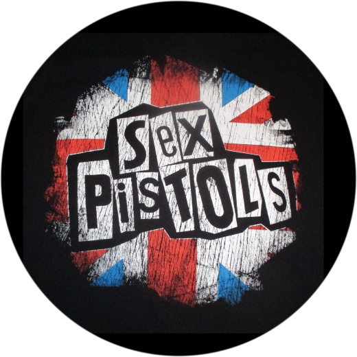Sex Pistols, The Sex Pistols Motiv 35 Anstecker mit Sicherheitsnadel Ø 25mm