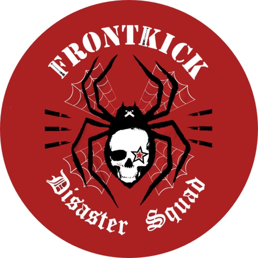 Frontkick Motiv 1 Disaster Squad Anstecker mit Sicherheitsnadel Ø 25 mm