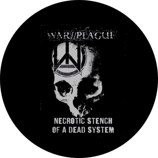 War//Plague Motiv 1 Anstecker mit Sicherheitsnadel Ø 25 mm