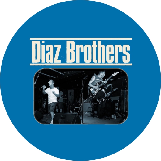 Diaz Brothers Motiv 2 Anstecker mit Sicherheitsnadel Ø 25 mm