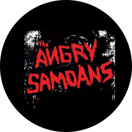 Angry Samoans Motiv 3 Anstecker mit Sicherheitsnadel Ø 25 mm
