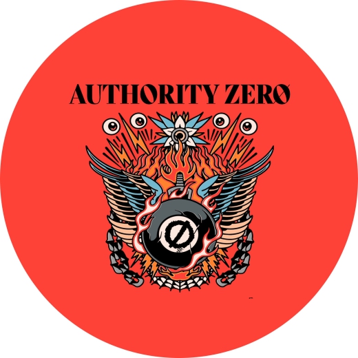 Authority Zero Motiv 1 Anstecker mit Sicherheitsnadel Ø 25 mm