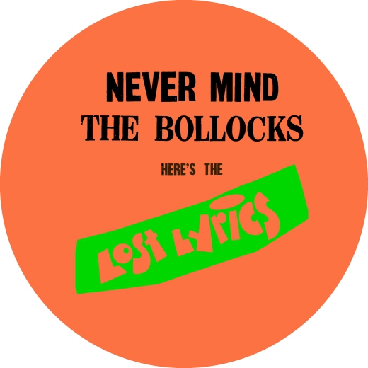 Lost Lyrics, The Lost Lyrics Motiv 6 Anstecker mit Sicherheitsnadel Ø 25mm