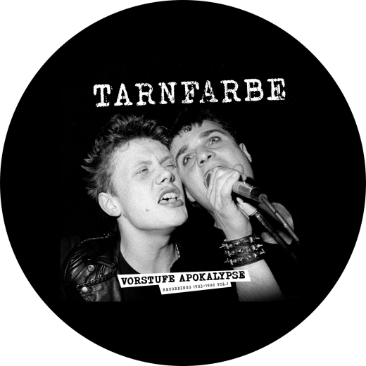 Tarnfarbe Motiv 3 Anstecker mit Sicherheitsnadel Ø 25 mm