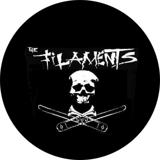 Filaments, The Filaments Motiv 2 Anstecker mit Sicherheitsnadel Ø 25 mm