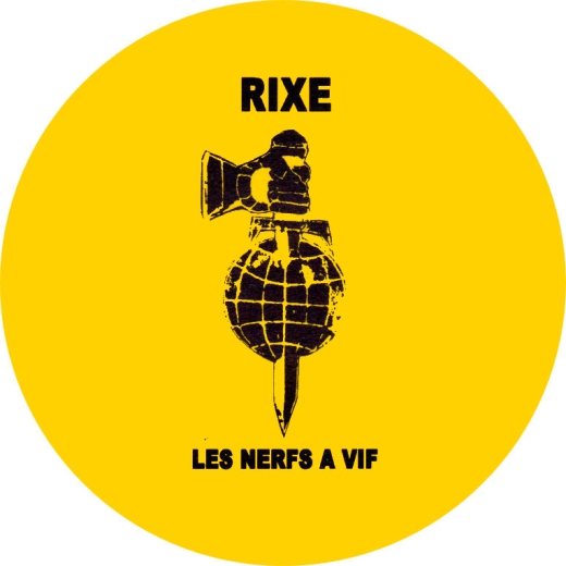 Rixe Motiv 2 Anstecker mit Sicherheitsnadel Ø 25 mm