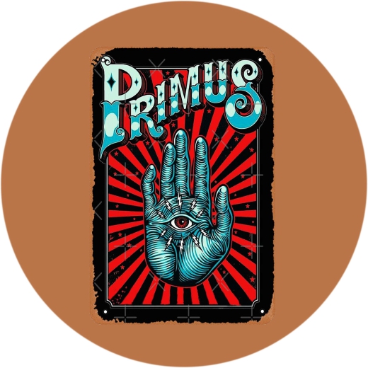 Primus Motiv 1 Anstecker mit Sicherheitsnadel Ø 25mm