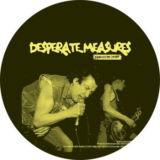 Desperate Measures Motiv 1 Anstecker mit Sicherheitsnadel Ø 25 mm