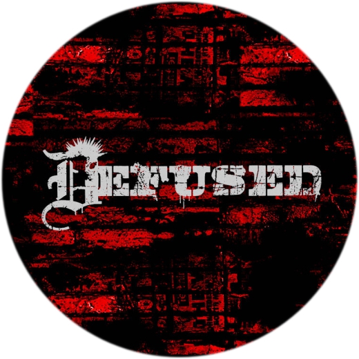 Defused Motiv 2 Anstecker mit Sicherheitsnadel Ø 25 mm