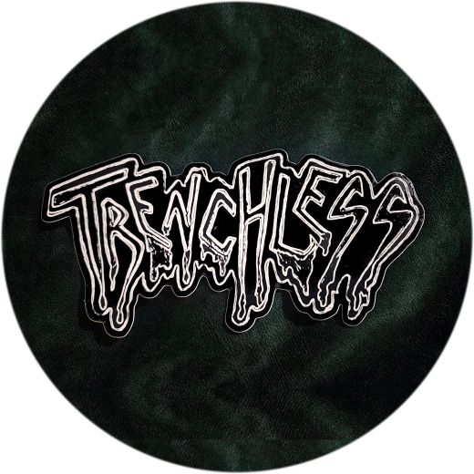 Trenchless Motiv 1 Anstecker mit Sicherheitsnadel Ø 25 mm