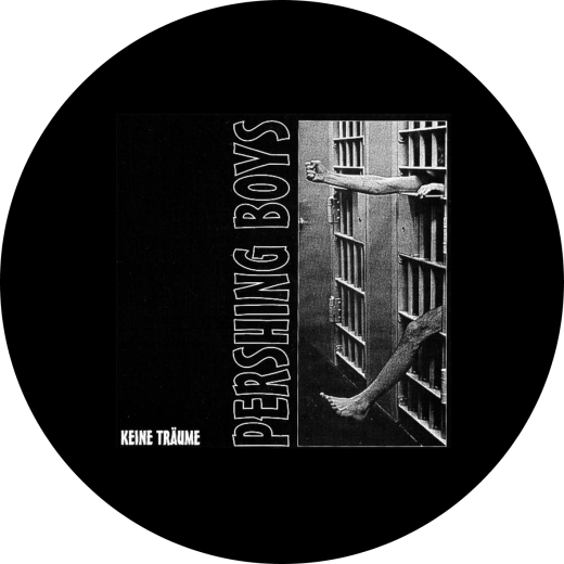 Pershing Boys Motiv 3 Anstecker mit Sicherheitsnadel Ø 25 mm