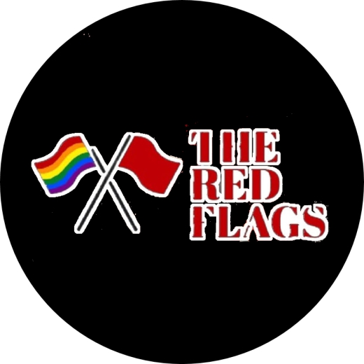 Red Flags, The Red Flags Motiv 1 Anstecker mit Sicherheitsnadel Ø 25 mm