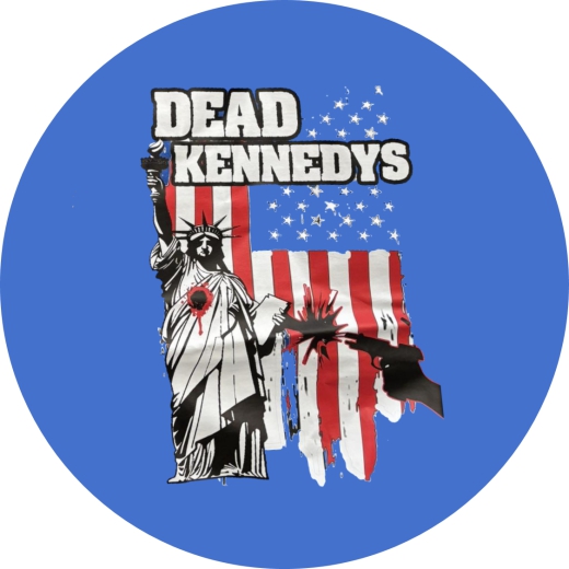 Dead Kennedys Motiv 42 Anstecker mit Sicherheitsnadel Ø 25 mm