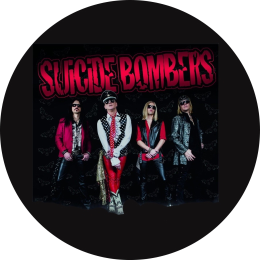 Suicide Bombers Motiv 1 Anstecker mit Sicherheitsnadel Ø 25 mm