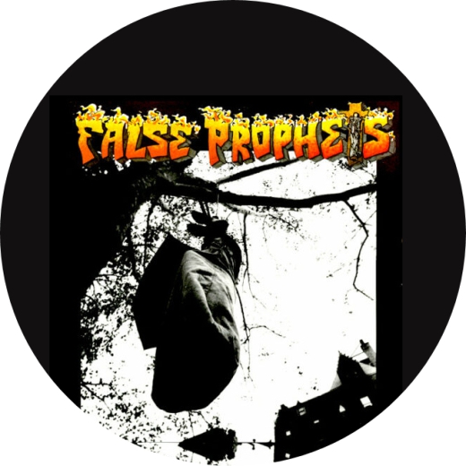 False Prophets Motiv 2 Anstecker mit Sicherheitsnadel Ø 25 mm