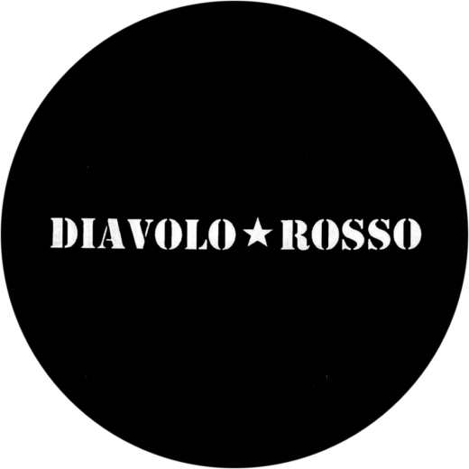 Diavolo ★ Rosso Motiv 1 Anstecker mit Sicherheitsnadel Ø 25 mm