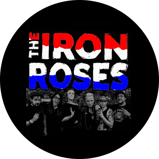 Iron Roses, The Iron Roses Motiv 2 Anstecker mit Sicherheitsnadel Ø 25 mm