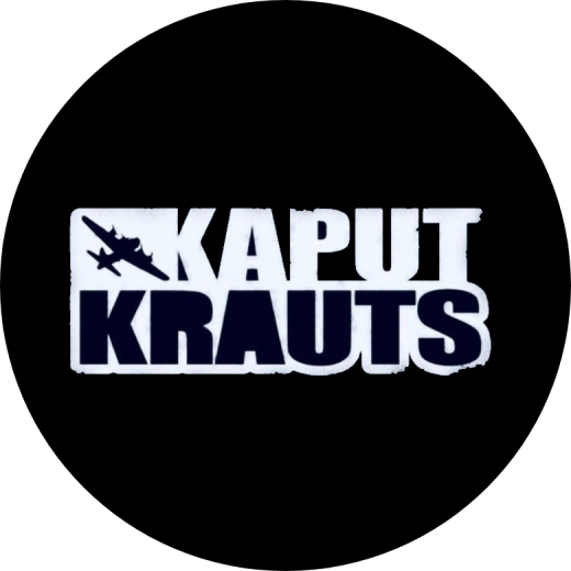 Kaput Krauts Motiv 1 Anstecker mit Sicherheitsnadel Ø 25 mm