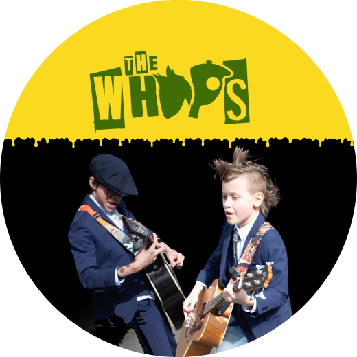 Whops, The Whops Motiv 1 Anstecker mit Sicherheitsnadel Ø 25 mm