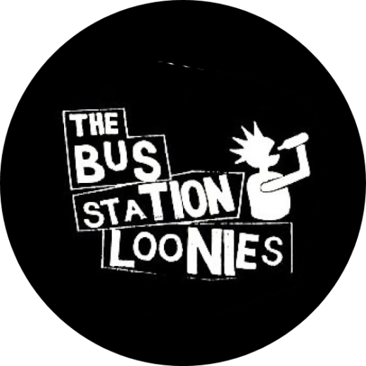 Bus Station Loonies, The Motiv 2 Anstecker mit Sicherheitsnadel Ø 25 mm