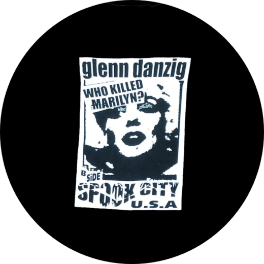 Danzig, Glenn Danzig Motiv 1 Anstecker mit Sicherheitsnadel Ø 25 mm