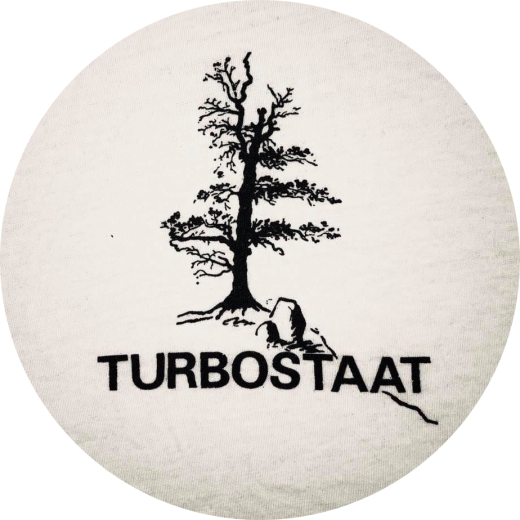 Turbostaat Motiv 3 Anstecker mit Sicherheitsnadel Ø 25mm