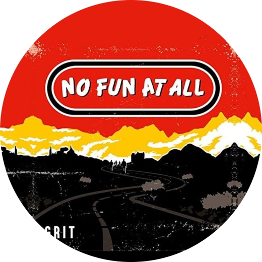 No Fun At All Motiv 2 Anstecker mit Sicherheitsnadel Ø 25mm