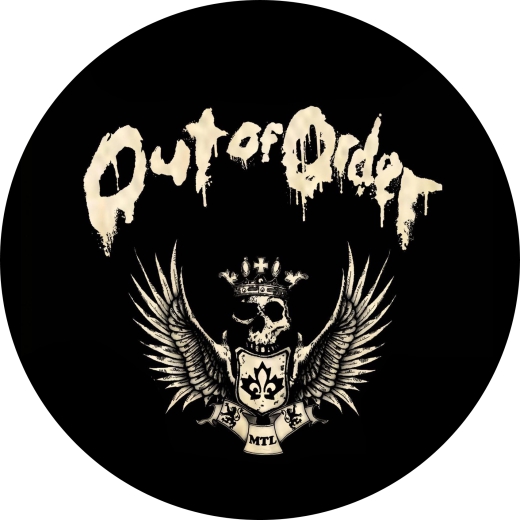 Out Of Order Motiv 1 Anstecker mit Sicherheitsnadel Ø 25 mm