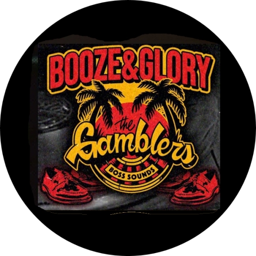 Gamblers, The Gamblers Motiv 1 Anstecker mit Sicherheitsnadel Ø 25 mm