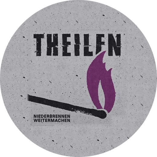 Theilen Motiv 1 Anstecker mit Sicherheitsnadel Ø 25 mm