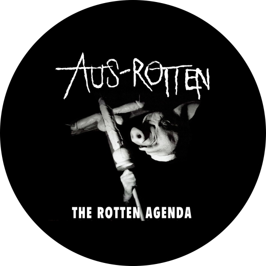 Aus-Rotten Motiv 6 Anstecker mit Sicherheitsnadel Ø 25mm