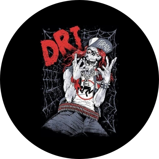 Dirty Rotten Imbeciles D.R.I. Motiv 3 Anstecker mit Sicherheitsnadel Ø 25mm