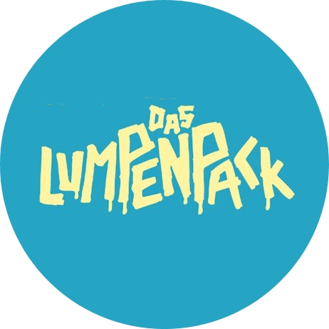 Lumpenpacl, Das Lumpenpack Motiv 1 Anstecker mit Sicherheitsnadel Ø 25 mm