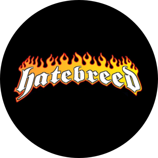 Hatebreed Motiv 1 Anstecker mit Sicherheitsnadel Ø 25 mm