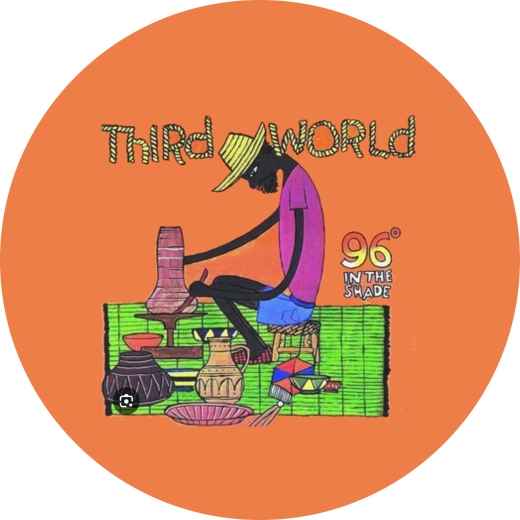 Third World Motiv 1 Anstecker mit Sicherheitsnadel Ø 25 mm