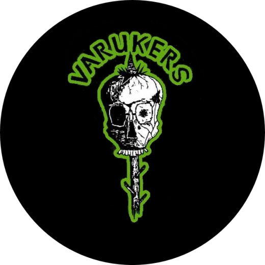 Varukers Motiv 6 Anstecker mit Sicherheitsnadel Ø 25 mm