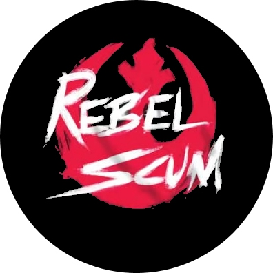 Rebel Scum Motiv 1 Anstecker mit Sicherheitsnadel Ø 25 mm