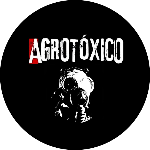 Agrotóxico Motiv 3 Anstecker mit Sicherheitsnadel Ø 25mm