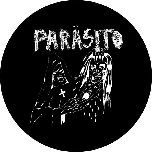 ParÄsito Motiv 1 Anstecker mit Sicherheitsnadel Ø 25 mm