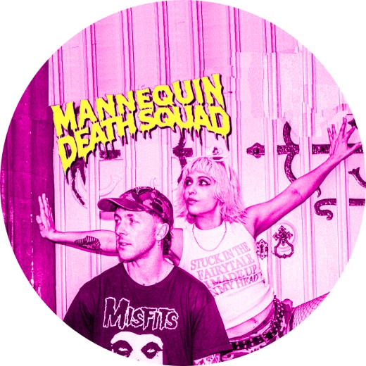 Mannequin Death Squad Motiv 2 Anstecker mit Sicherheitsnadel Ø 25 mm
