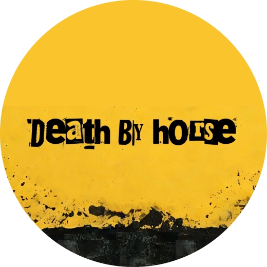 Death By Horse Motiv 1 Anstecker mit Sicherheitsnadel Ø 25 mm