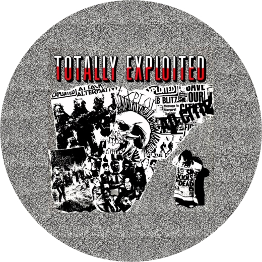 Exploited, The Exploited Motiv R Anstecker mit Sicherheitsnadel Ø 25mm