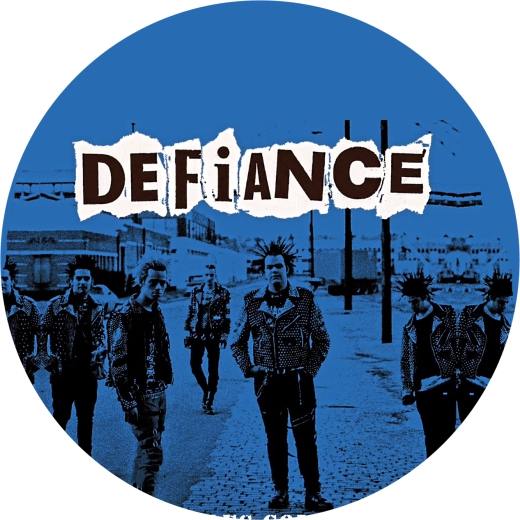 Defiance Motiv 9 Anstecker mit Sicherheitsnadel Ø 25mm