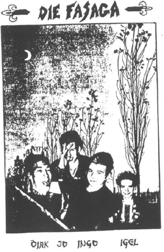 Fasaga, Die Fasaga Motiv 1 Anstecker mit Sicherheitsnadel Ø 25 mm