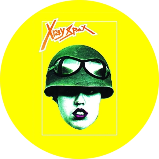 Xray Spex Motiv 8 Anstecker mit Sicherheitsnadel Ø 25 mm