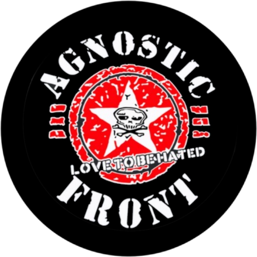 Agnostic Front Motiv 6 Anstecker mit Sicherheitsnadel Ø 25mm